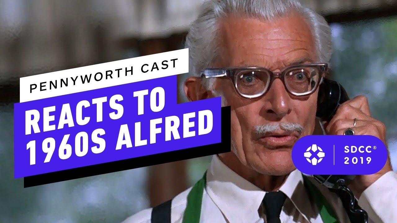 Pennyworth Cast Reacts to 1960s Alfred - Comic Con 2019