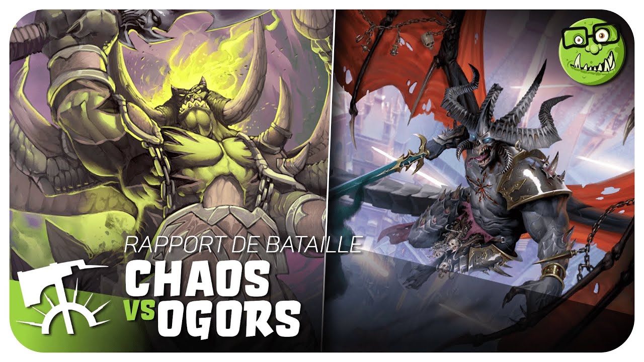 Warhammer AOS V4 - Ogors vs Slaves to Darkness