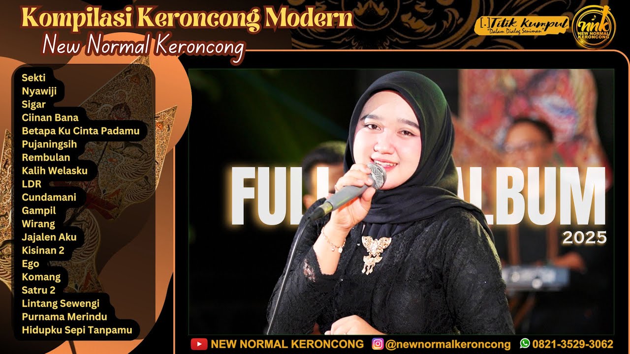 FULL ALBUM KERONCONG MODERN KOMPILASI TERBAIK 2025 || NEW NORMAL KERONCONG