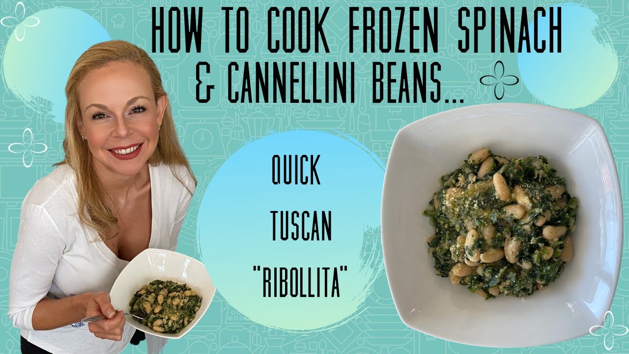 How to cook frozen vegetables | Easy Ribollita with spinach
