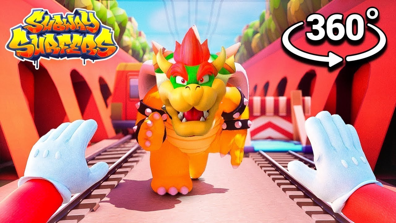 SUBWAY SURFERS VS MARIO 360° VR