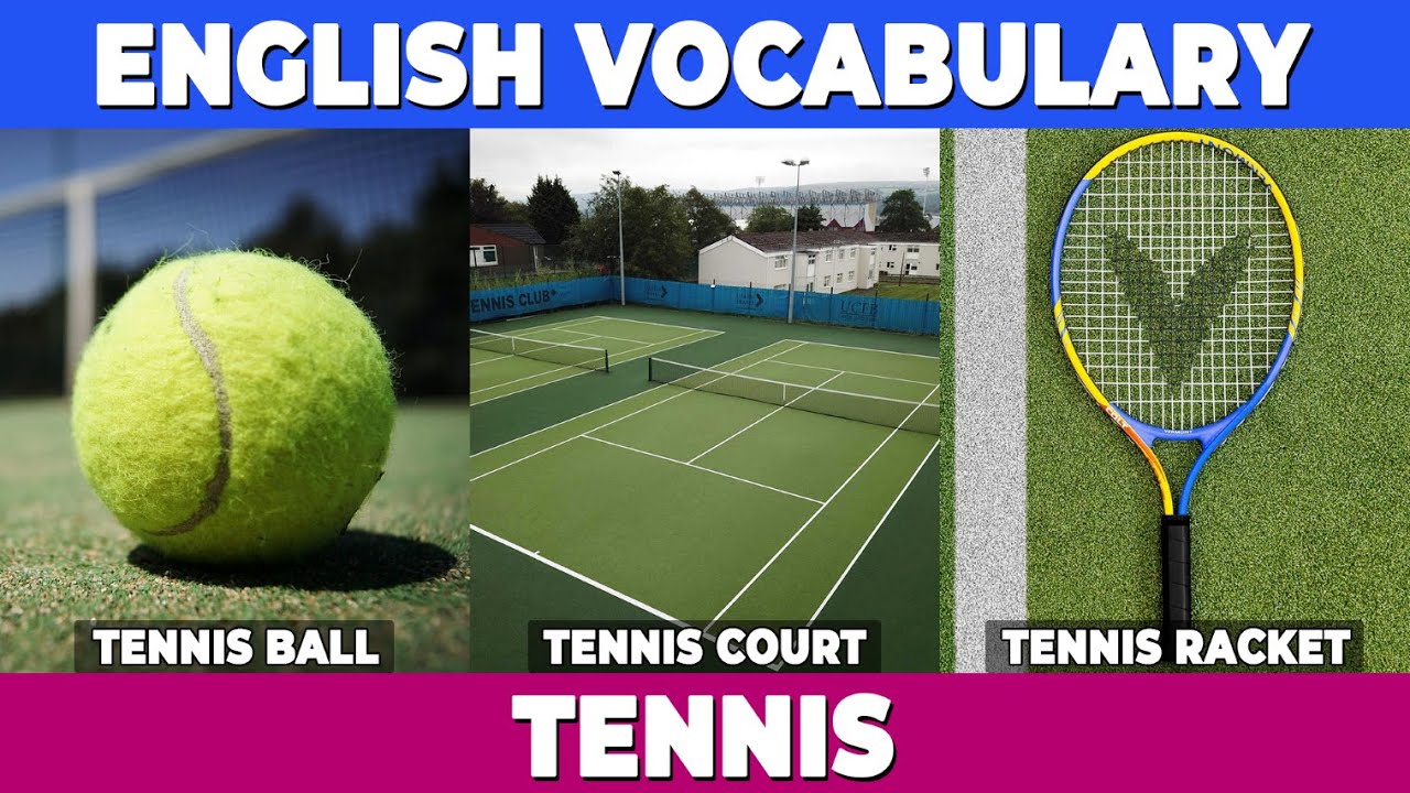 Tennis Vocabulary: Learn English Words with ESL Review