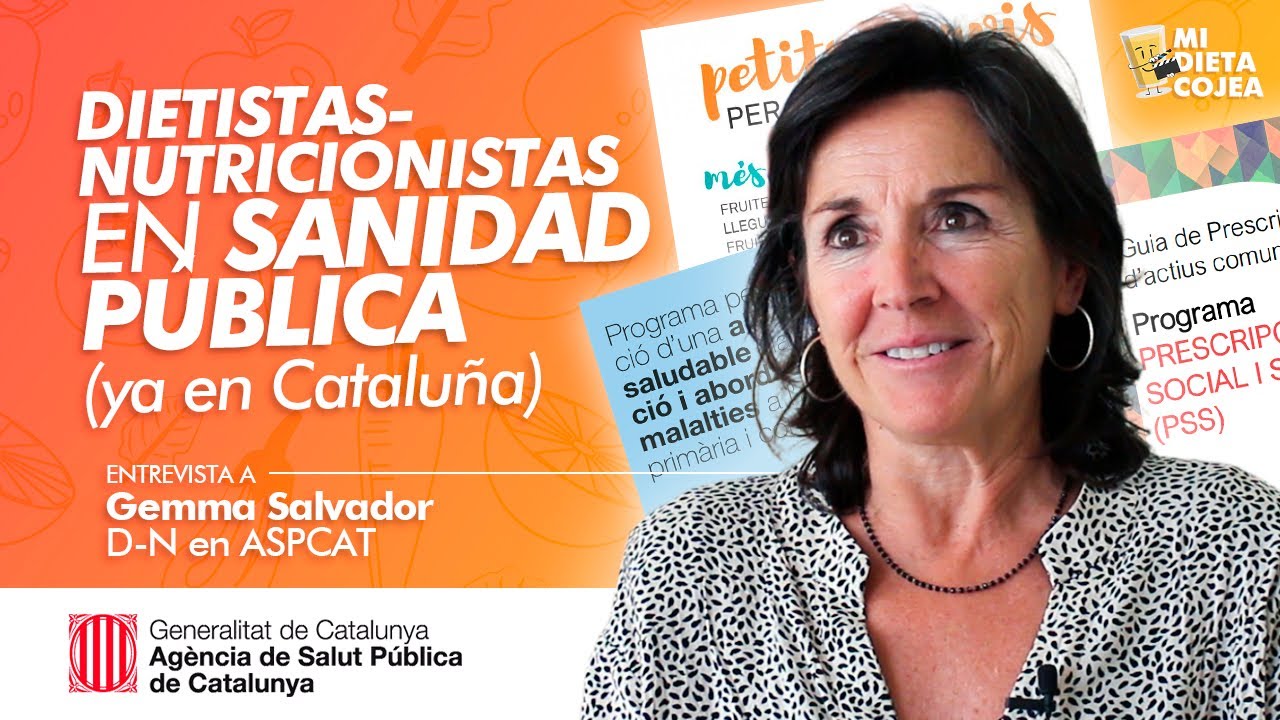 Dietistas nutricionistas en sanidad pública (ya en Cataluña)