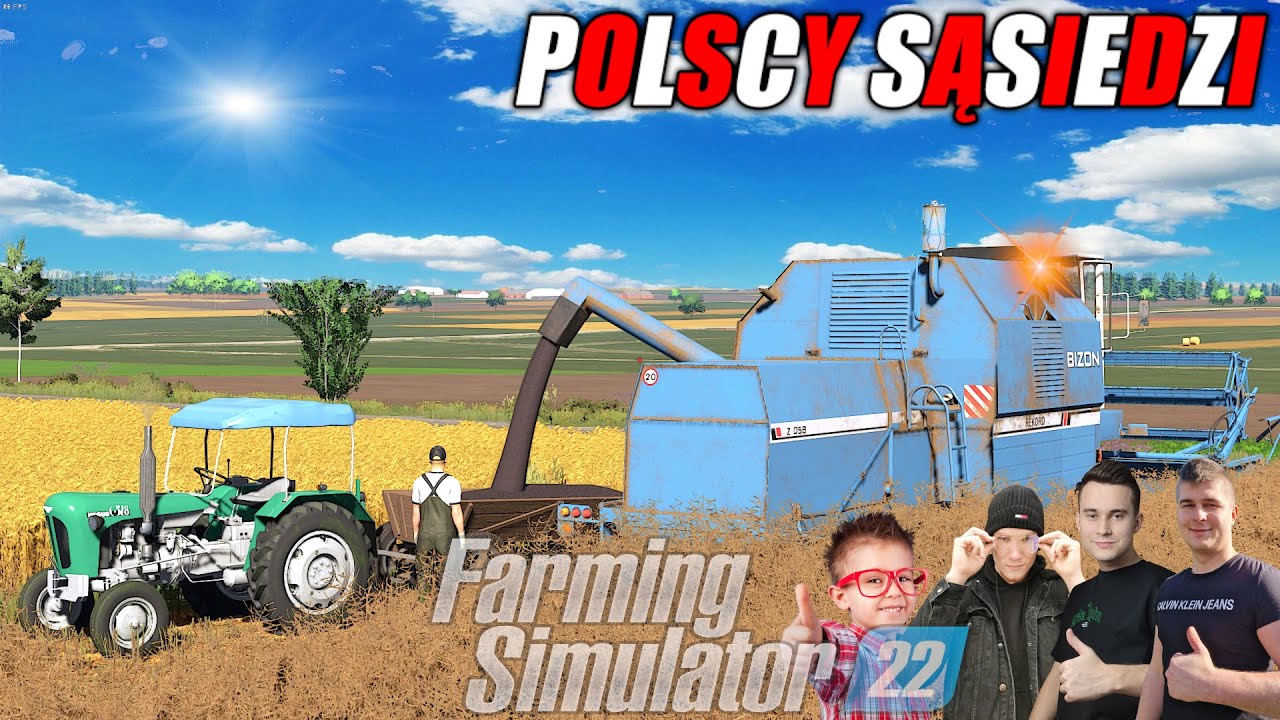 PIERWSZY DZIEŃ ŻNIW!- RUSZAMY W RZEPAK!- SĄSIAD PRZYSZEDŁ POMÓC!┃POLSCY SĄSIEDZI ┃5