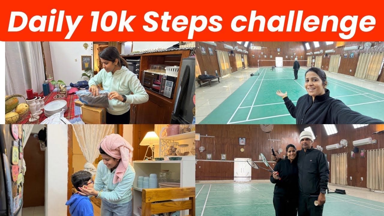 No Gym, Only Walking! 10K Steps Challenge for MOM of 2 | #10kStepsChallenge #WeightLossJourney #vlog