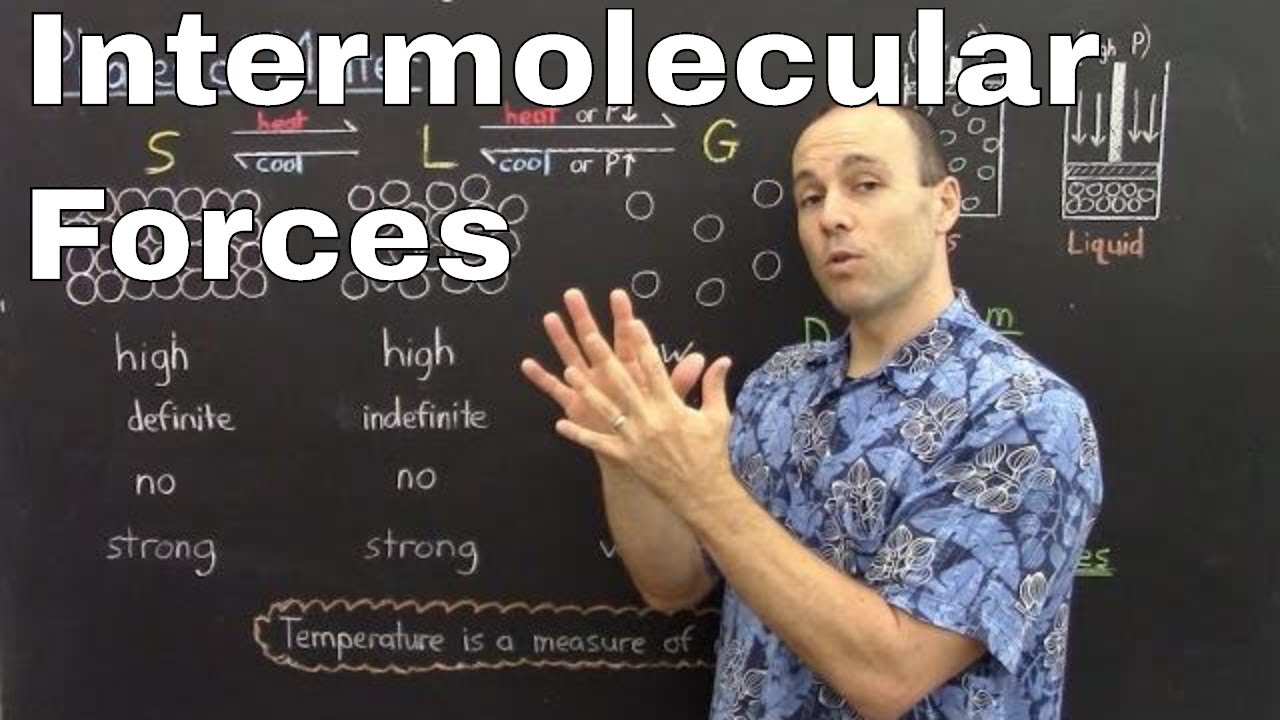 Gen Chem II - Lec 2 - Intermolecular Forces And Phases Of Matter