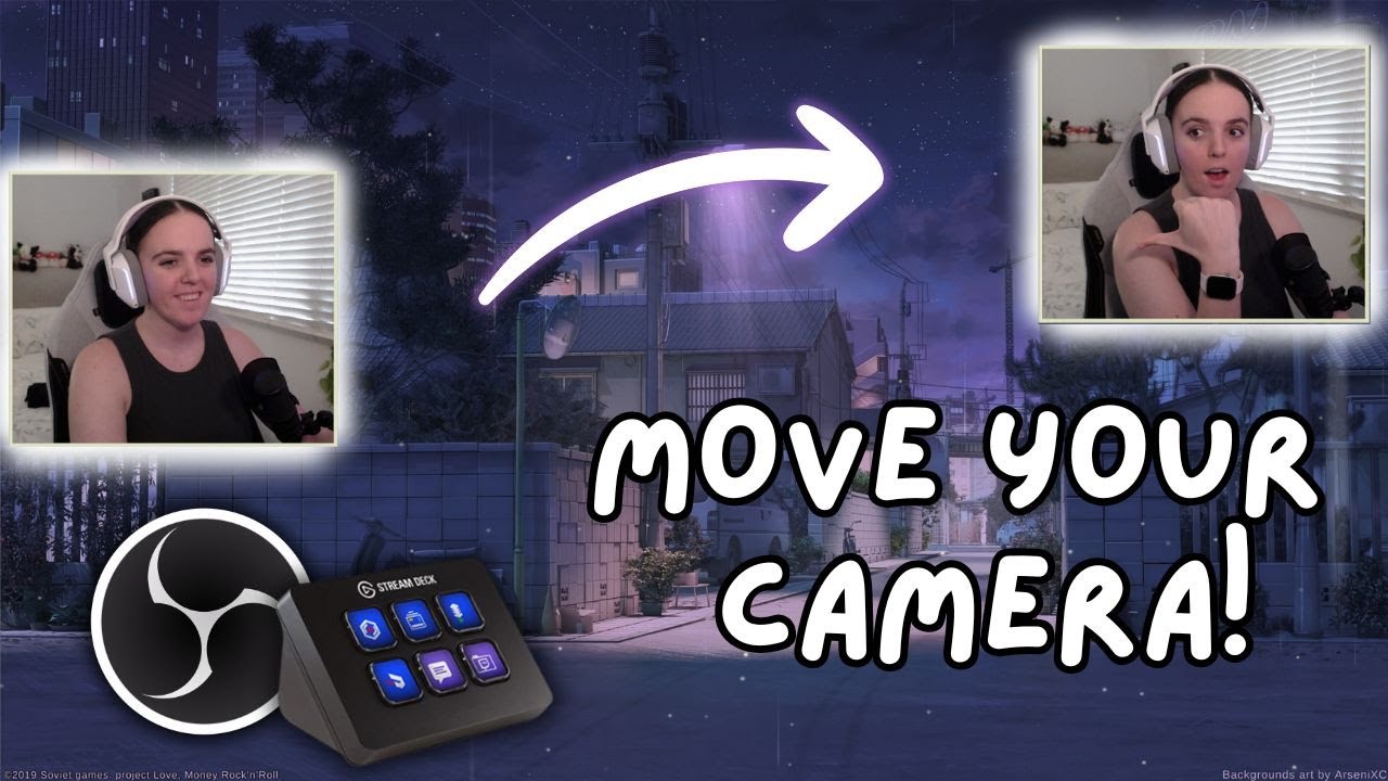How to Move Your Camera in OBS Studio with Elgato Stream Deck!