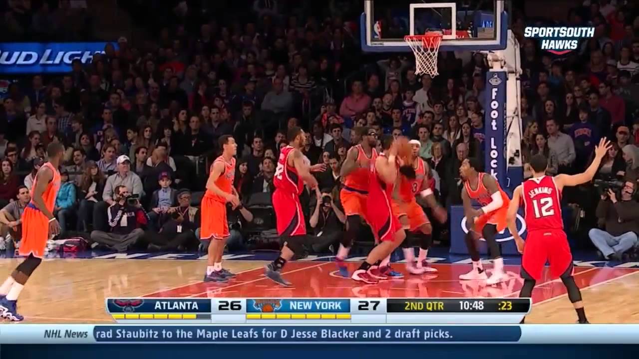 Gustavo Ayon highlights: Atlanta Hawks/New York Knicks 11/16/13