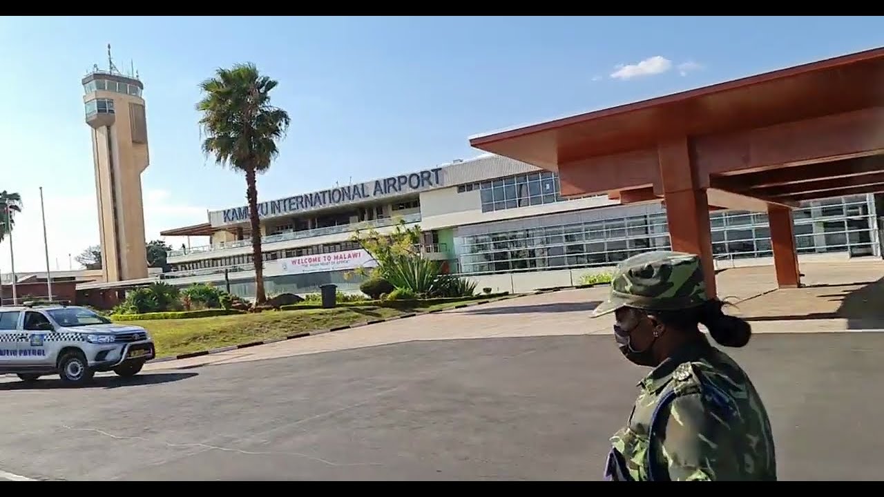 VEEP TOUR OF KAMUZU INTERNATIONAL AIRPORT (Lilongwe Malawi) - August 2021