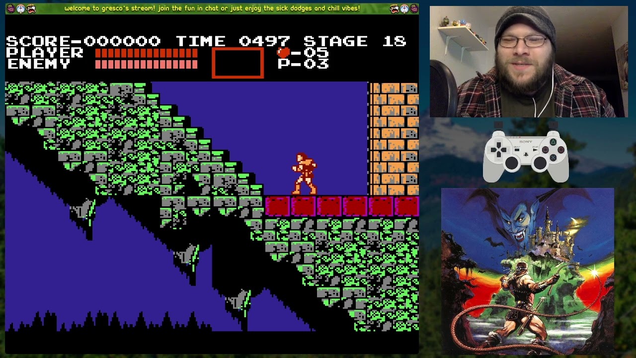 Castlevania (NES) Dracula Fight + Alwa's Awakening (Steam) | Twitch Stream