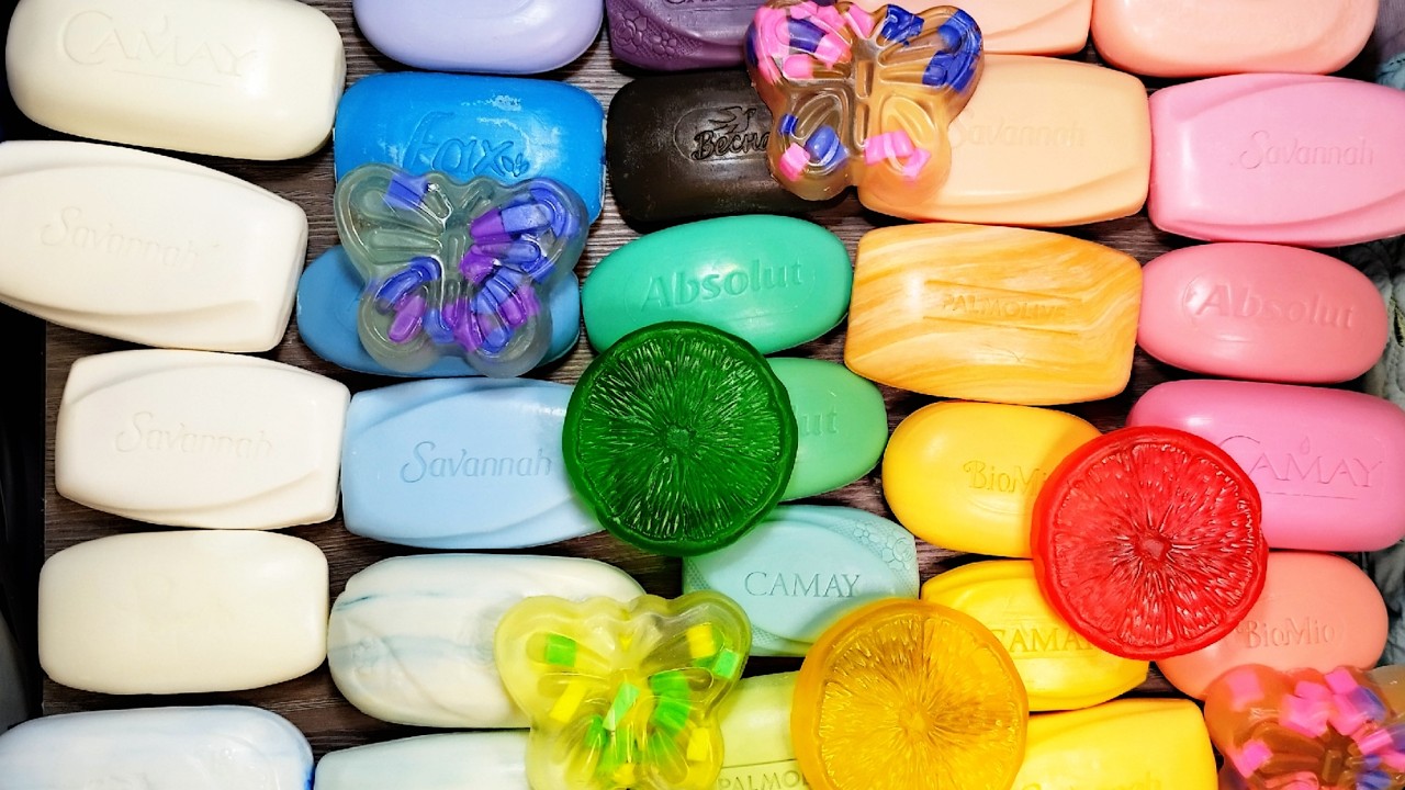 Soap opening HAUL | Leisurely unpacking soap / soap ASMR 🧼😍💛