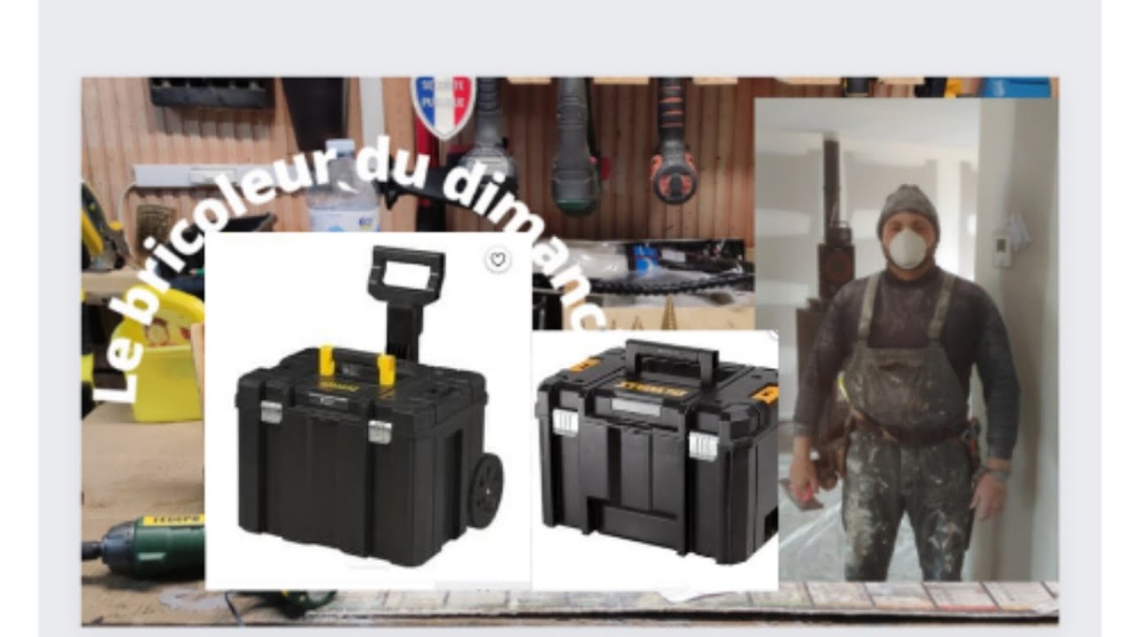 🌟coffret à roulettes Stanley fatmax 👍🇨🇵