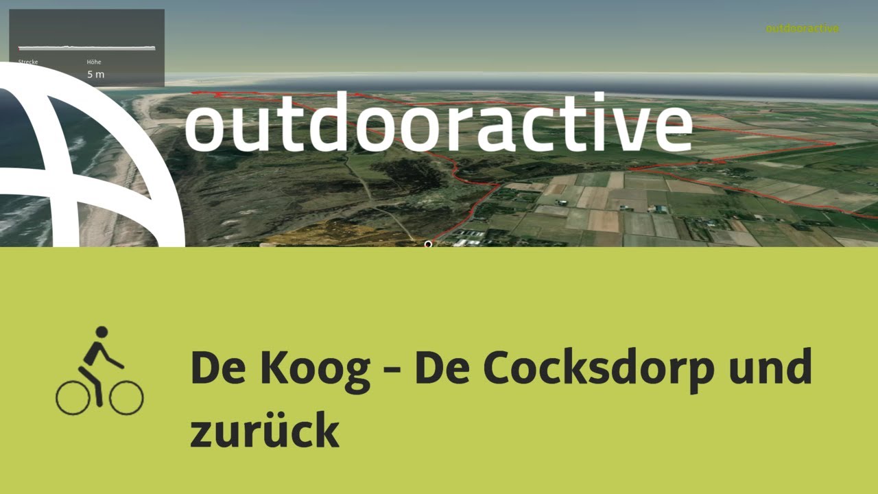 Radtour in Texel: De Koog - De Cocksdorp und zur&uuml;ck