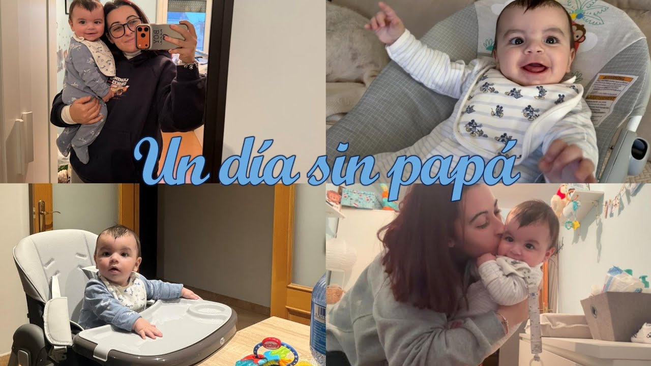 Papa se va y pasamos un día en casa solos