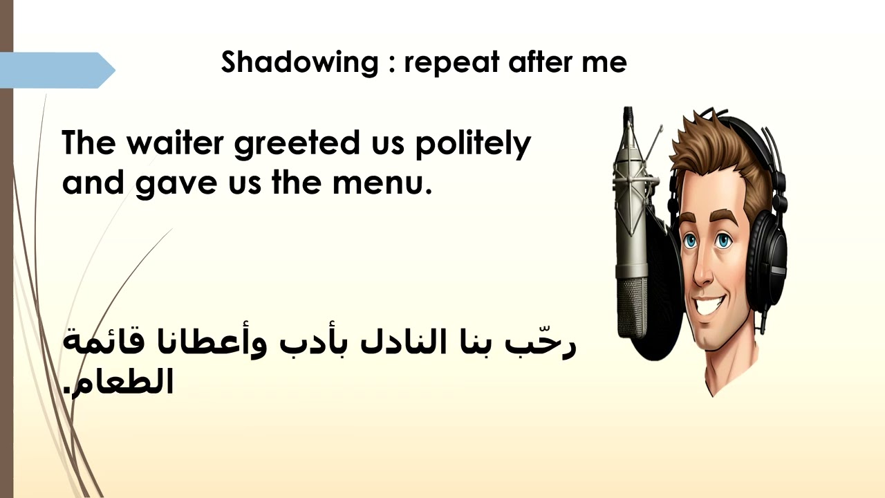 Speak English fluently with Shadowing episode/4 B1. B2