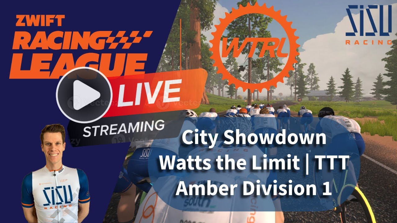 Zwift Racing League | City Showdown (TTT)  - Watts the Limit - Amber Division 1 | Cat A | 25-11-2025