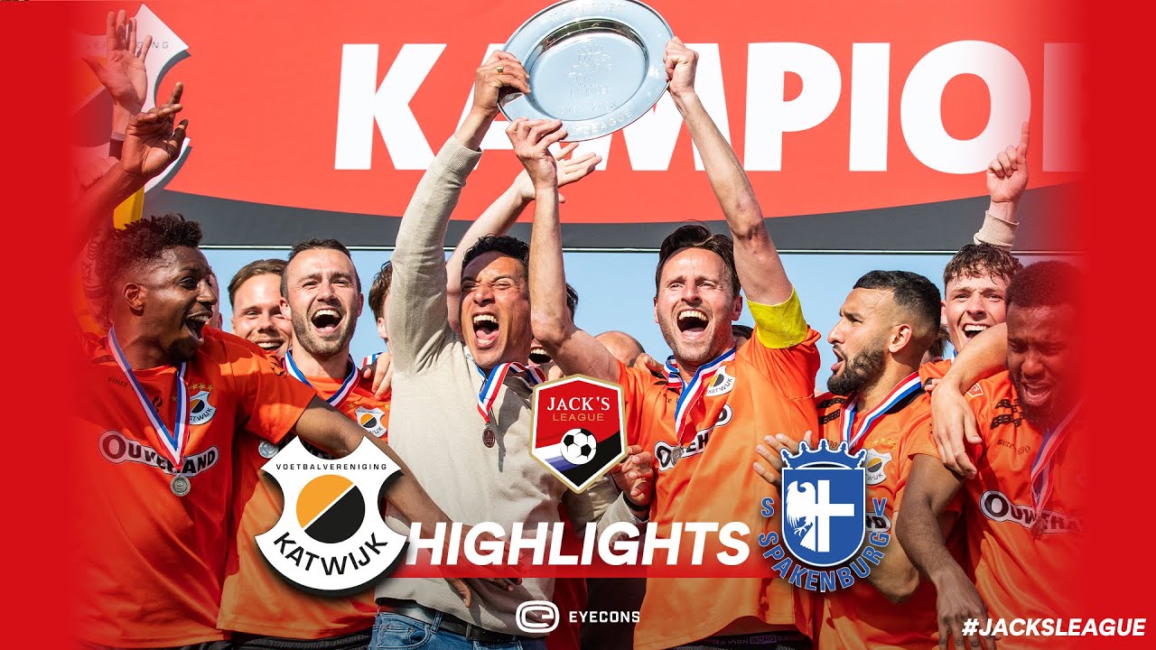VV Katwijk kroont zicht tot KAMPIOEN van de JACK'S LEAGUE 🏆 | VV Katwijk vs. SV Spakenburg