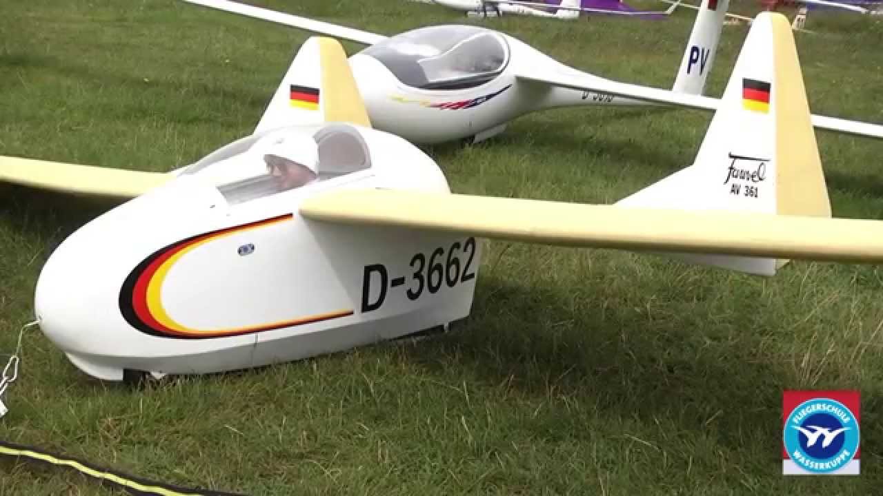 2014 Modell Groß Segler Schlepp auf der Wasserkuppe