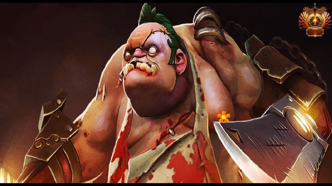Pudg Carry Just Shreds :)|DOTA 2 Pudg safelane pro Gameplay