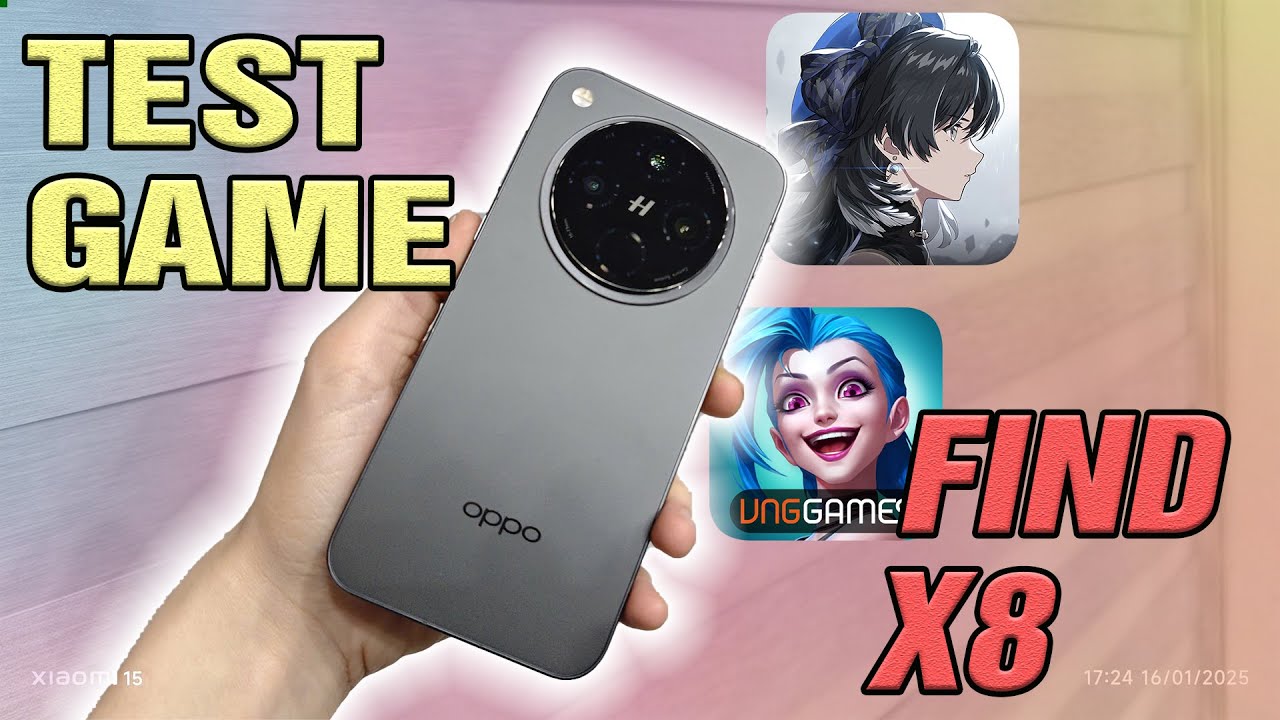 Test game OPPO Find X8 - Dimensity 9400 ngon như 8Elite!!