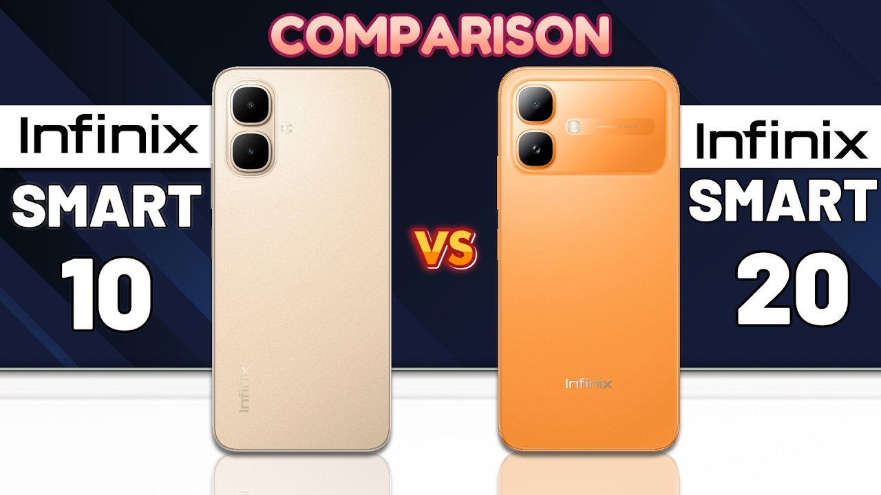 Infinix SMART 20 vs Infinix Smart 10 : Which Phone is Best Right Now? 😯