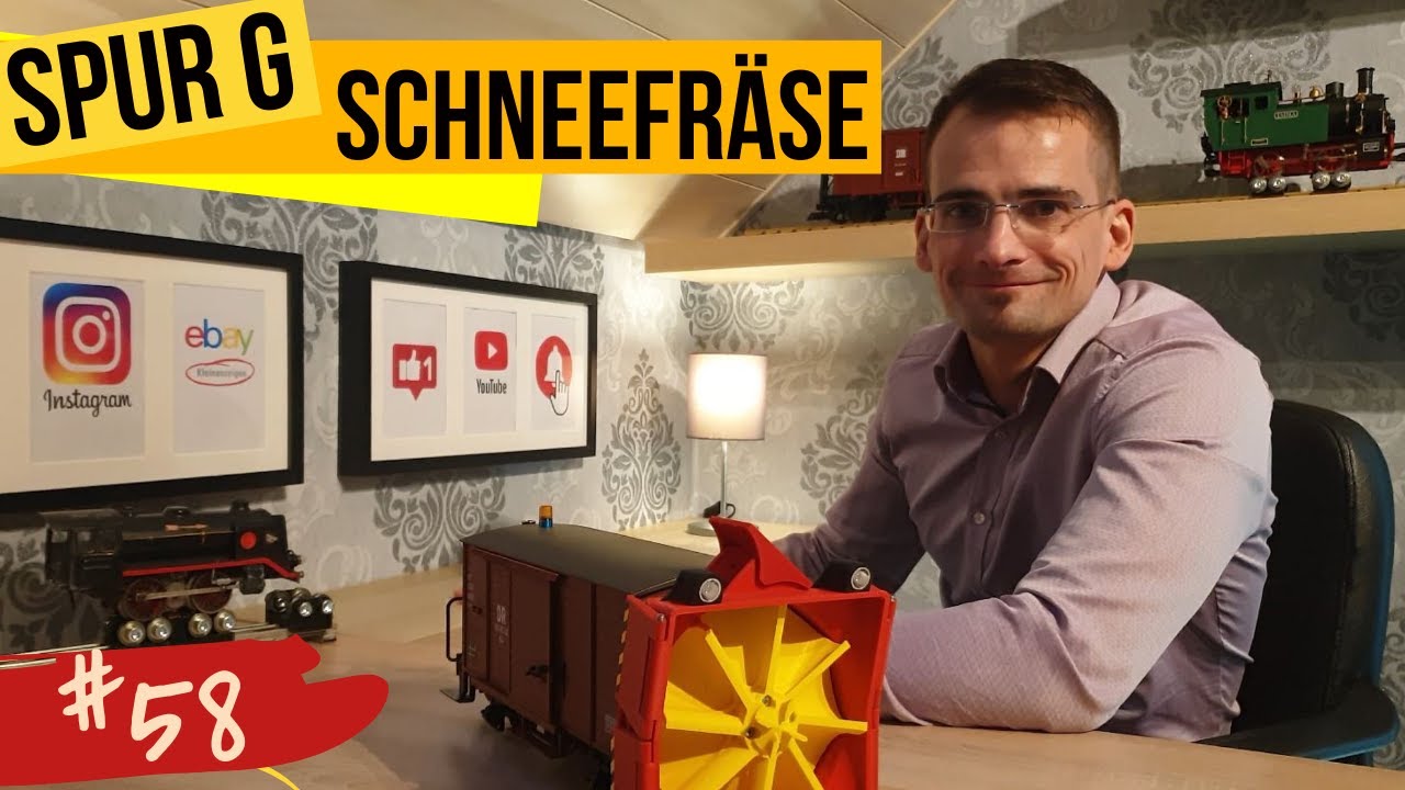 Unsere LGB Gartenbahn #58, Vorstellung Spur G Schneefr&auml;se