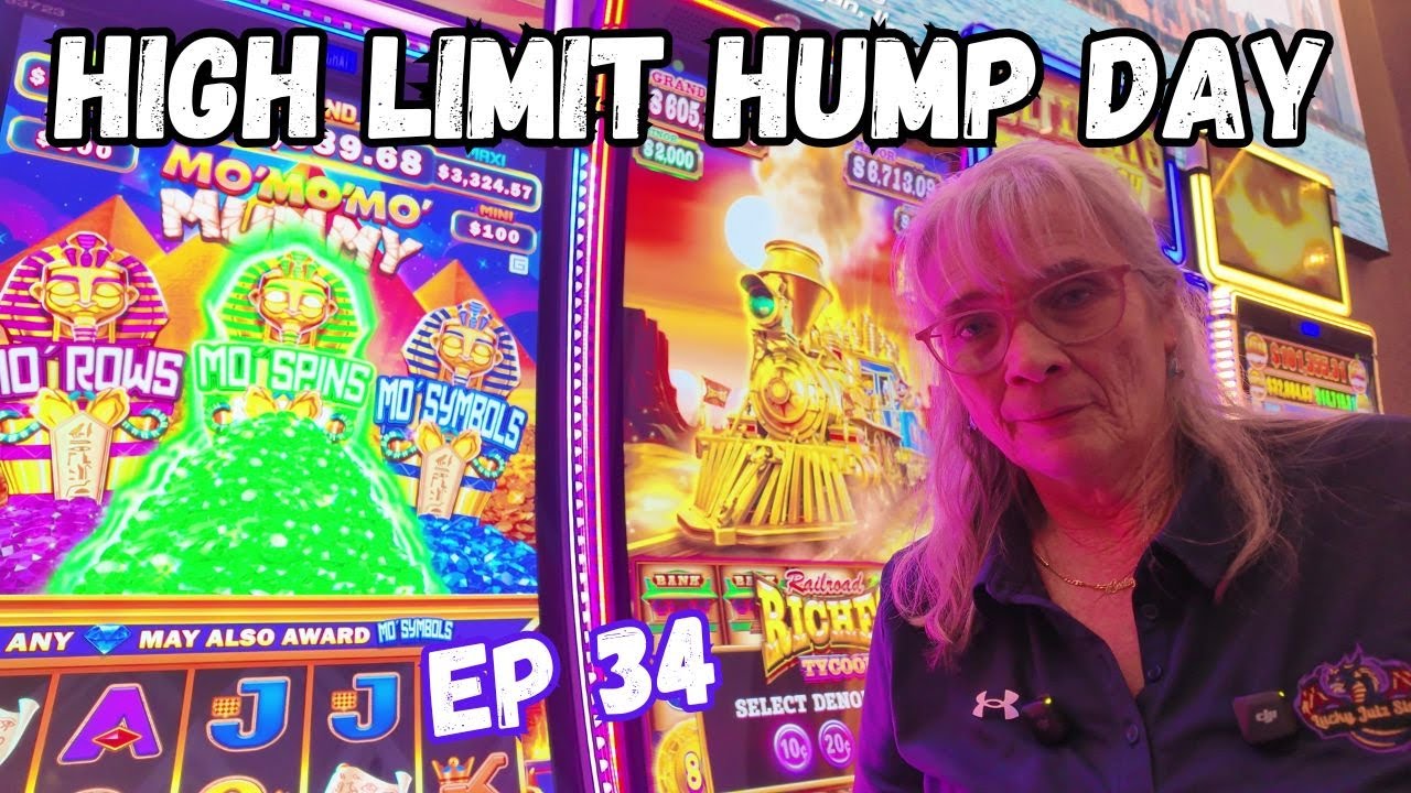 High Limit Hump Day Ep 34 - MoMoMo Mummy HOT SESSION!