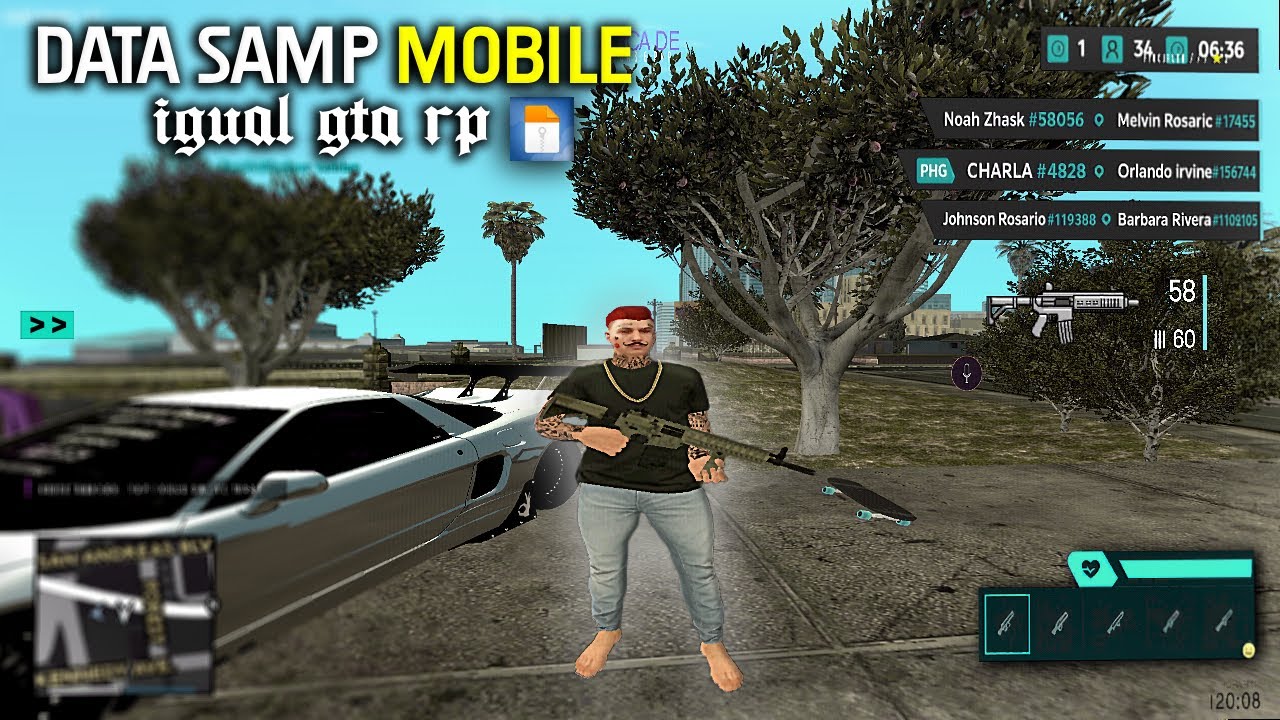 SAIU! Nova Data Modificada Estilo FiveM para SAMP Android – IDÊNTICA AO GTA RP! (🔥 A Melhor!)