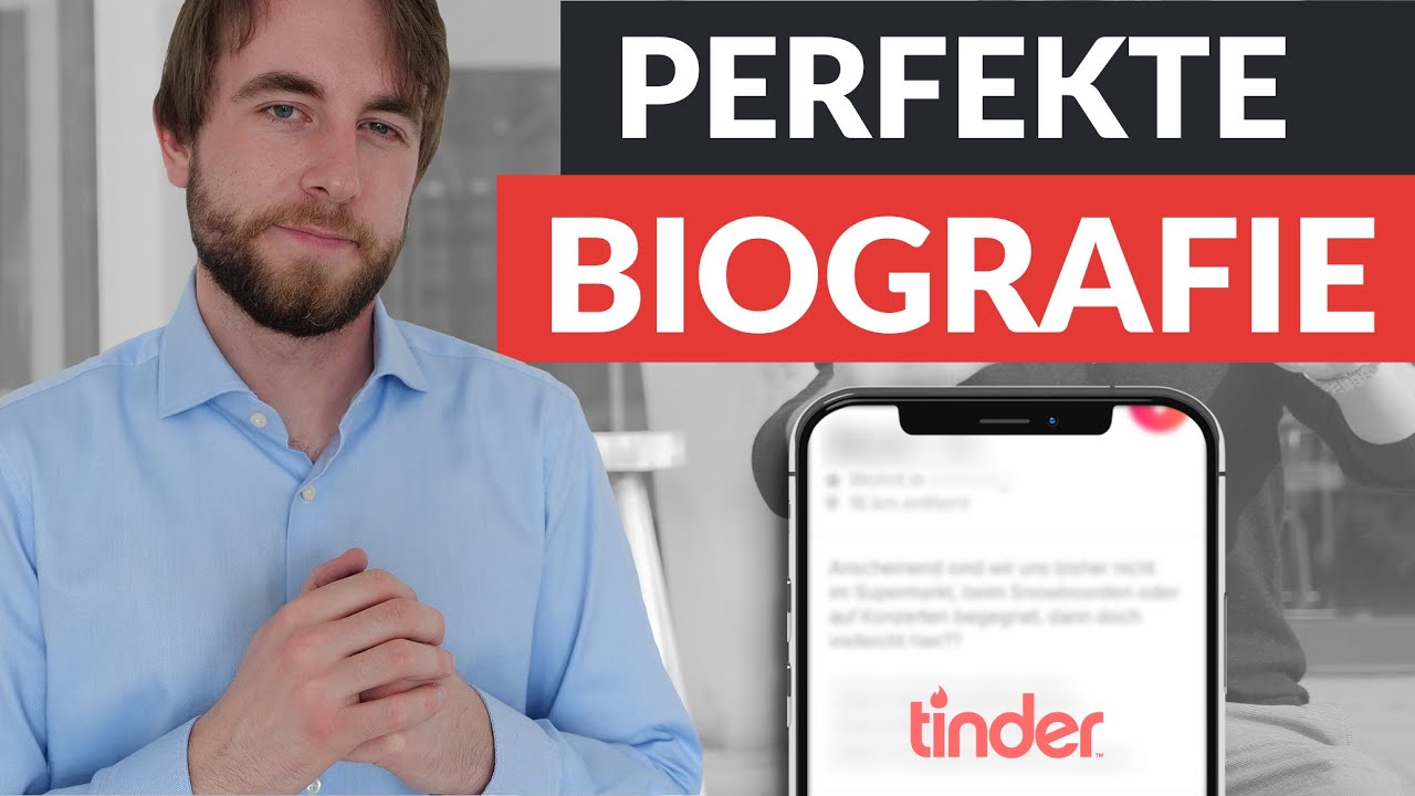 Tinder BIO optimieren - Mehr Matches durch den richtigen Profiltext (deutsch) | Andreas Lorenz