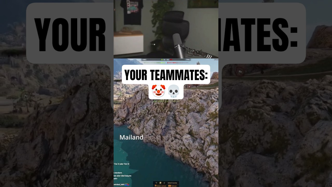 🤡 POV: Your Average Teammates! #wot