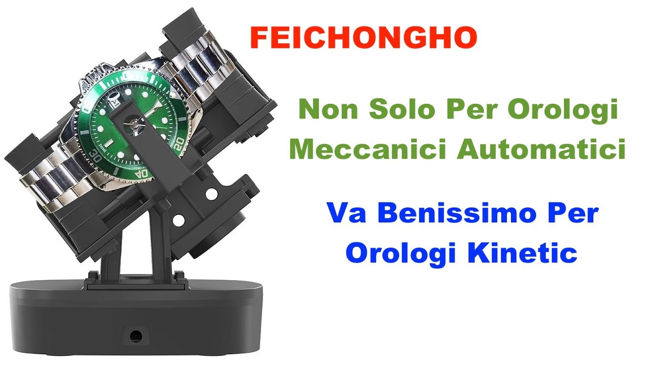 FEICHONGHO Carica Orologi Automatici e Kinetic.