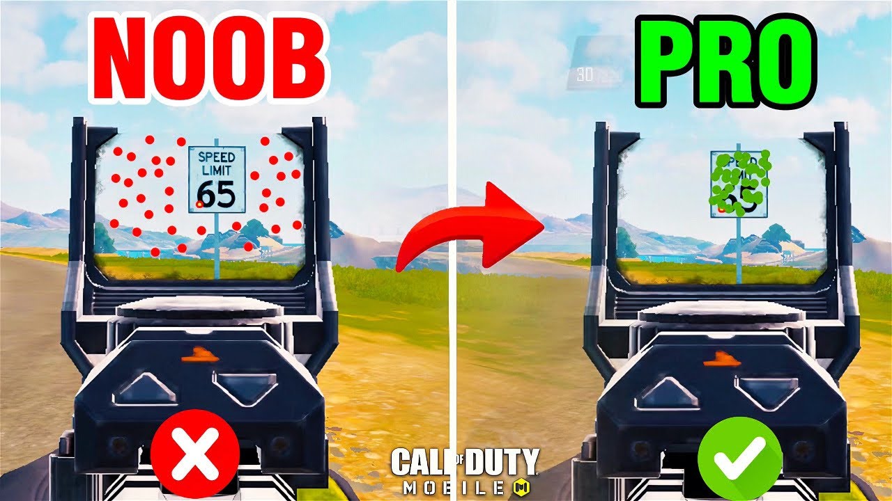 Как улучшить точность стрельбы от бедра и прицеливания в Call of Duty Mobile Battle Royale! 🔥💯