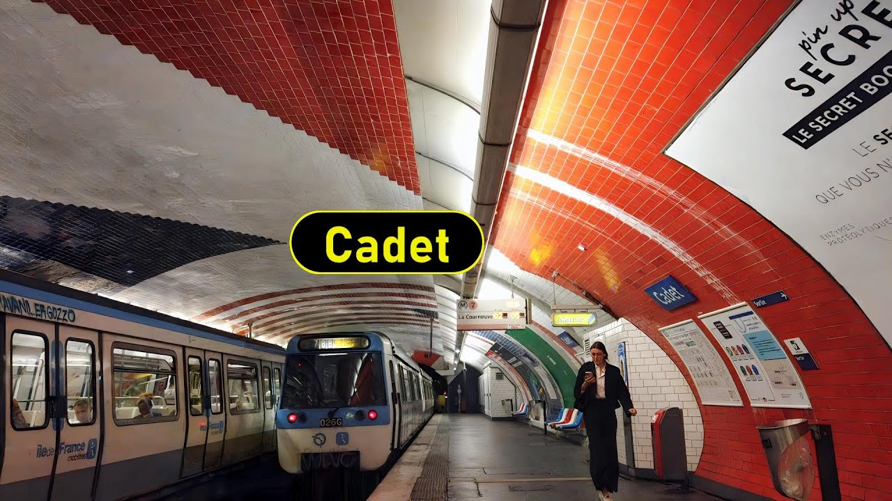 Metro Station Cadet - Paris 🇫🇷 - Walkthrough 🚶