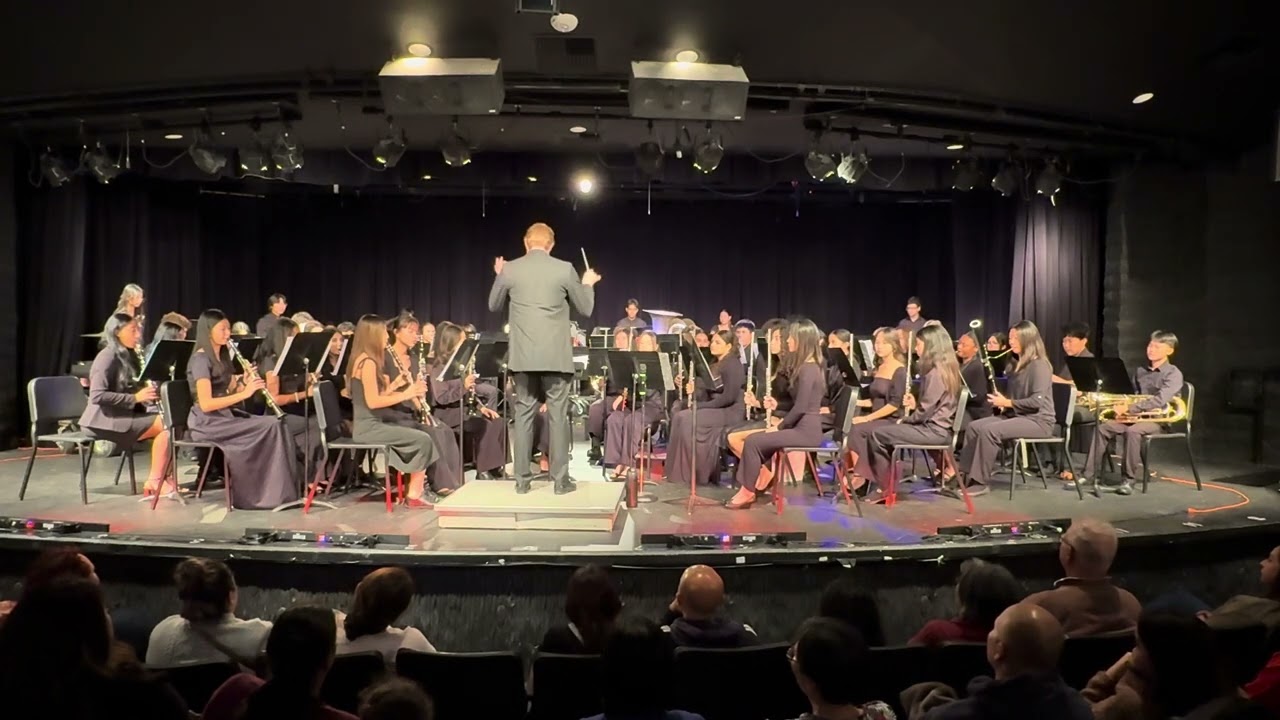 Cerritos HS Wind Ensemble pre-festival 2026 song #3