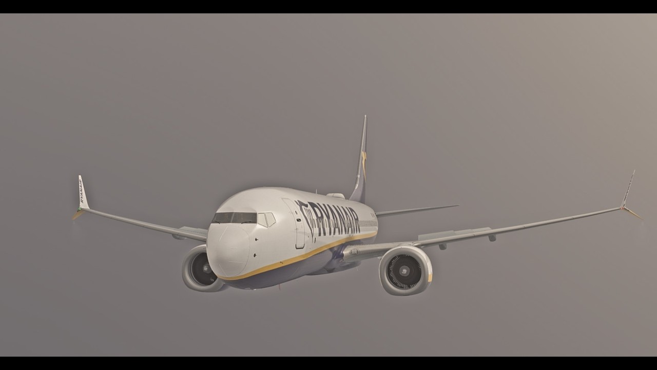 MSFS2020-IFLY B737 MAX : LKPR-ARRIVAL