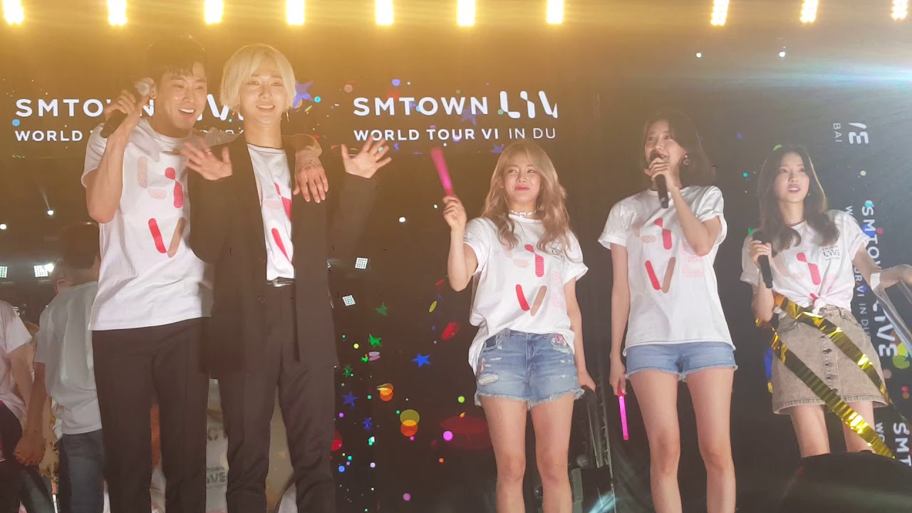 060418 SMTOWN LIVE WORLD TOUR in Dubai Smtown Ending - Hope