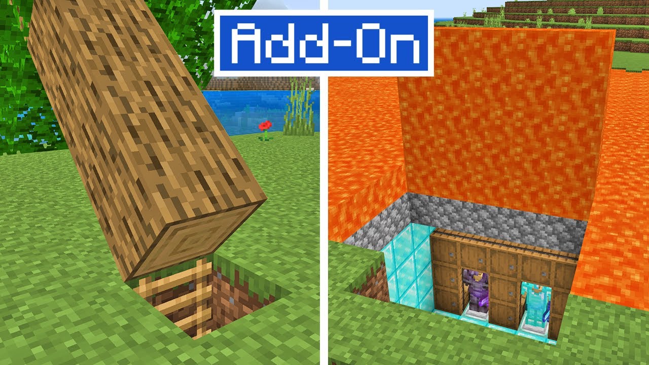 ЕЩЕ ОДНО ДОПОЛНЕНИЕ SECRET DOORS, но оно на самом деле хорошо в Minecraft Bedrock?
