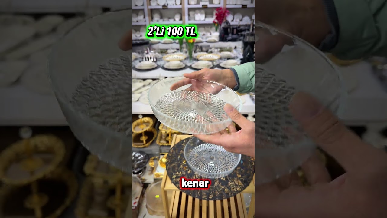Dik Kenar Cam Salata Kasesi 2’Li 100₺ #alışverişzamanı #çeyiz #mutfakdekorasyonu #evürünleri #sale