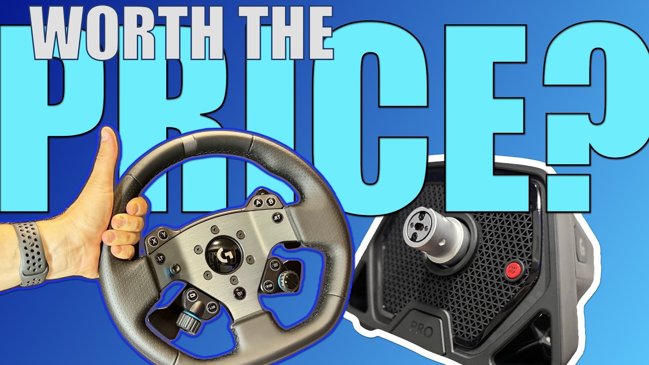 The WAY of Logitech PRO Racing Wheel. Worth the Price? Real Gameplay & Comparison with G29