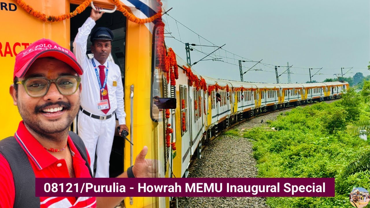 Journey In Purulia - Howrah MEMU (Via Bankura & Masagram)