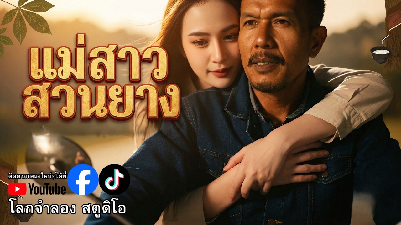 แม่สาวสวนยาง 🌴 | เพลงสามช่าคนกรีดยาง | ชีวิตบ้านๆ แต่ใจเต็มร้อย