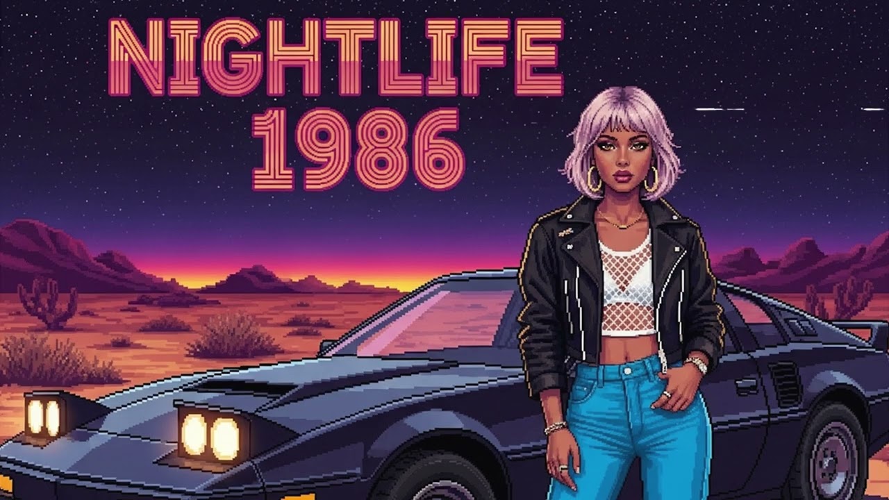 Nightlife 1986 – Synthwave Dreams in Fluorescent Motion