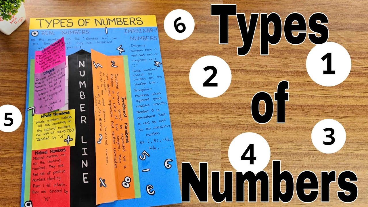Types of Numbers l Working model of Types of Numbers l TLM of Types of numbers