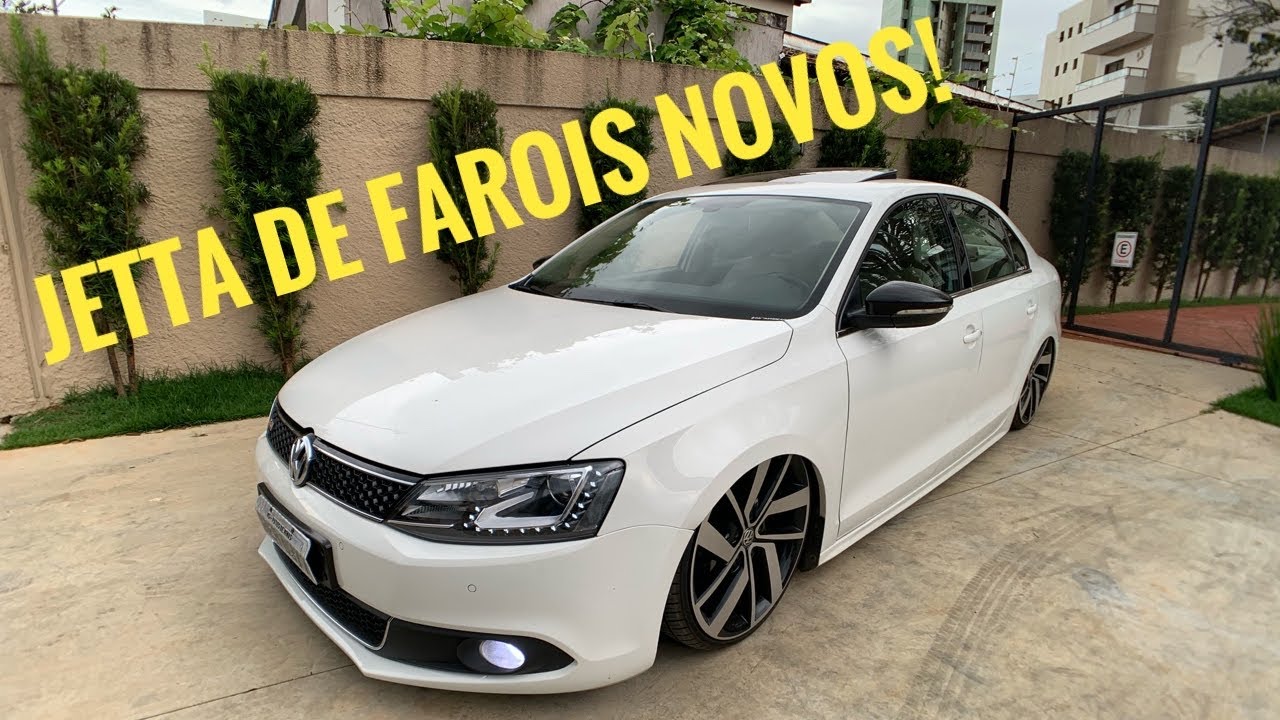 FAROL LED JETTA MK6 (DRL ou DAYLIGHT) instalação, qualidade, iluminação e muito mais.