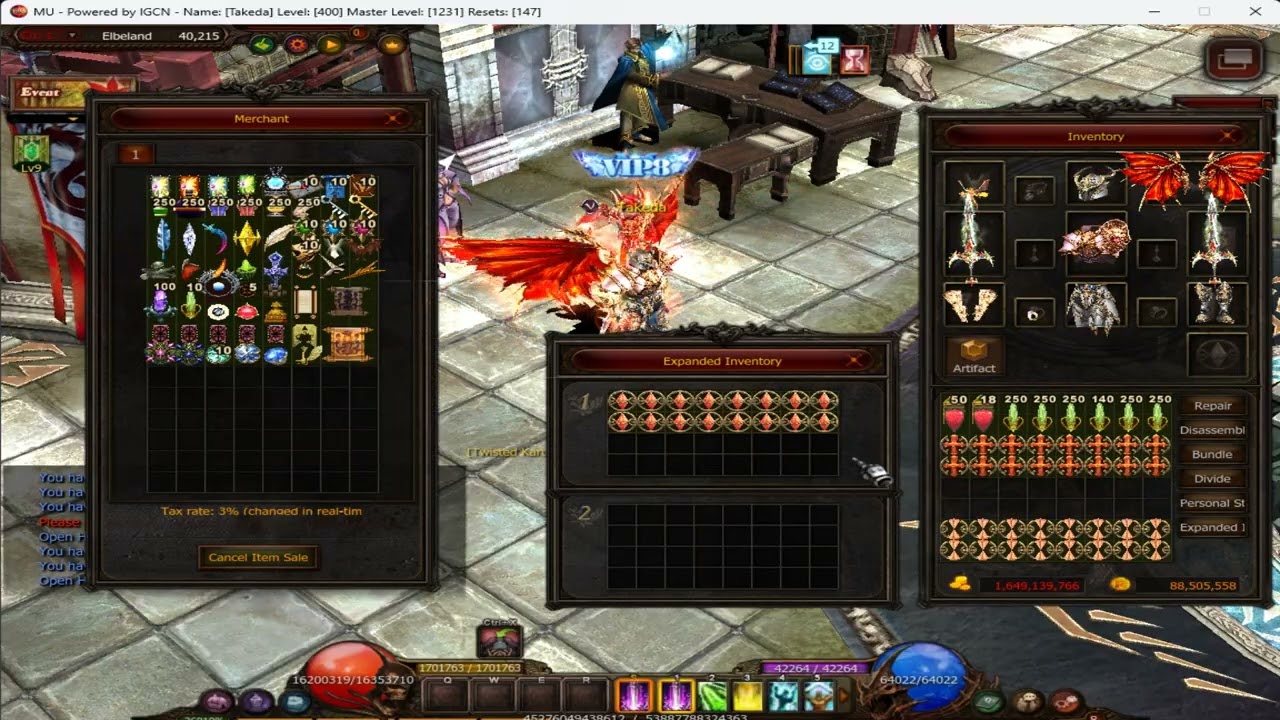 Dragon.mu How to Craft Errtels /Mastery Errtels  Rank 10 Mu online Season 20