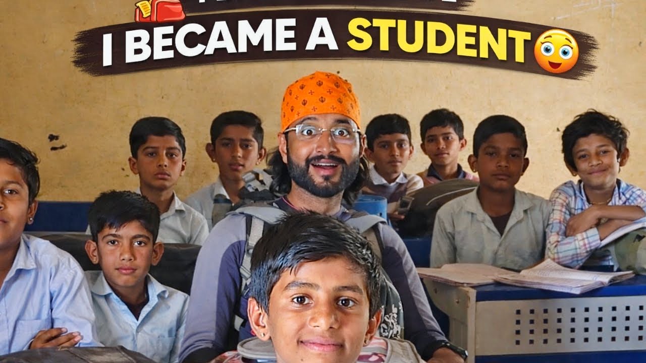 Ek Din School Ka Student Ban Gaya 😲 | Village School Reality | Travel Vlog