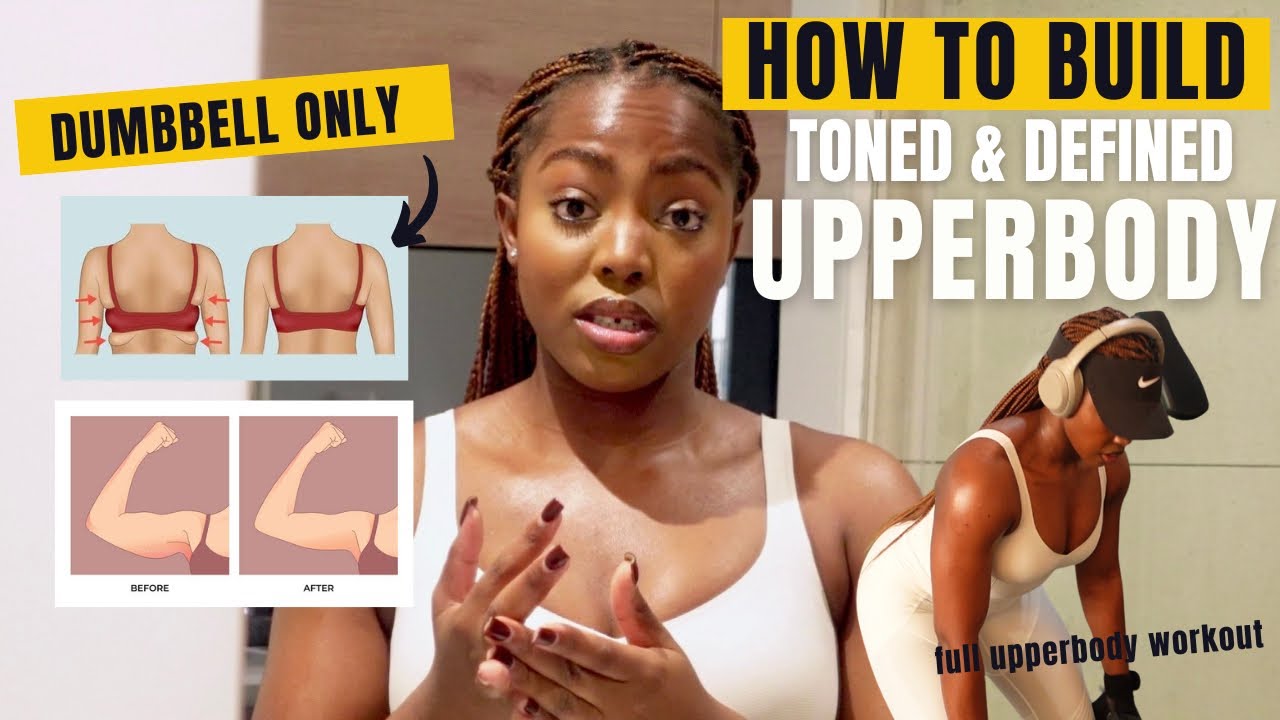 2025: *THE* perfect workout that helped me achieve a TONED and DEFINED upperbody - dumbbell only