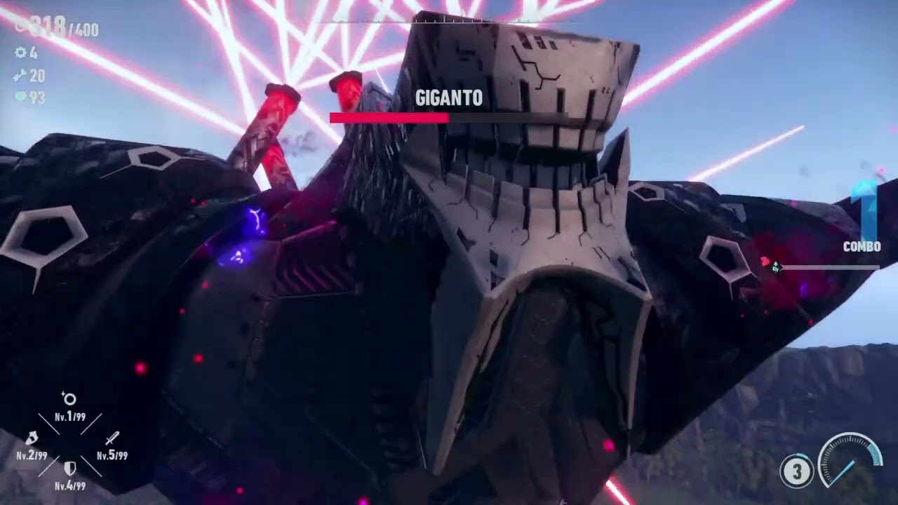 Sonic Frontiers: Giganto Boss Fight