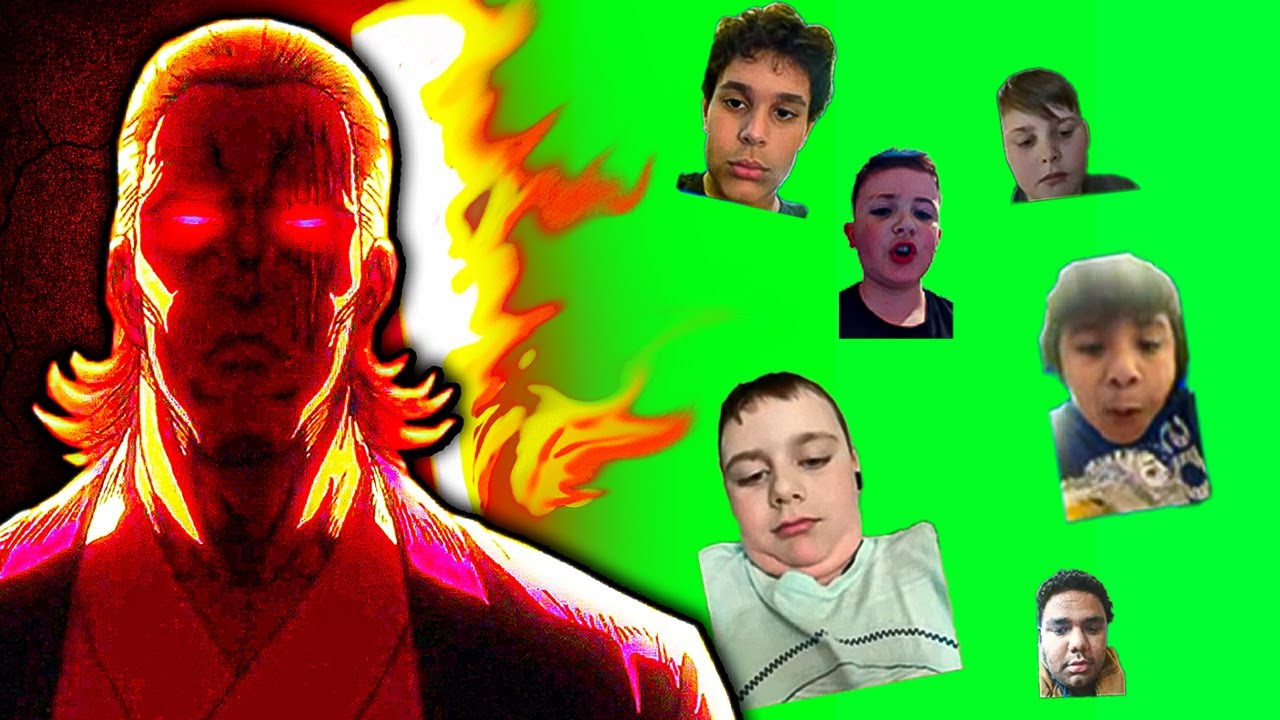 PACKGOD VS GREEN SCREEN KIDS