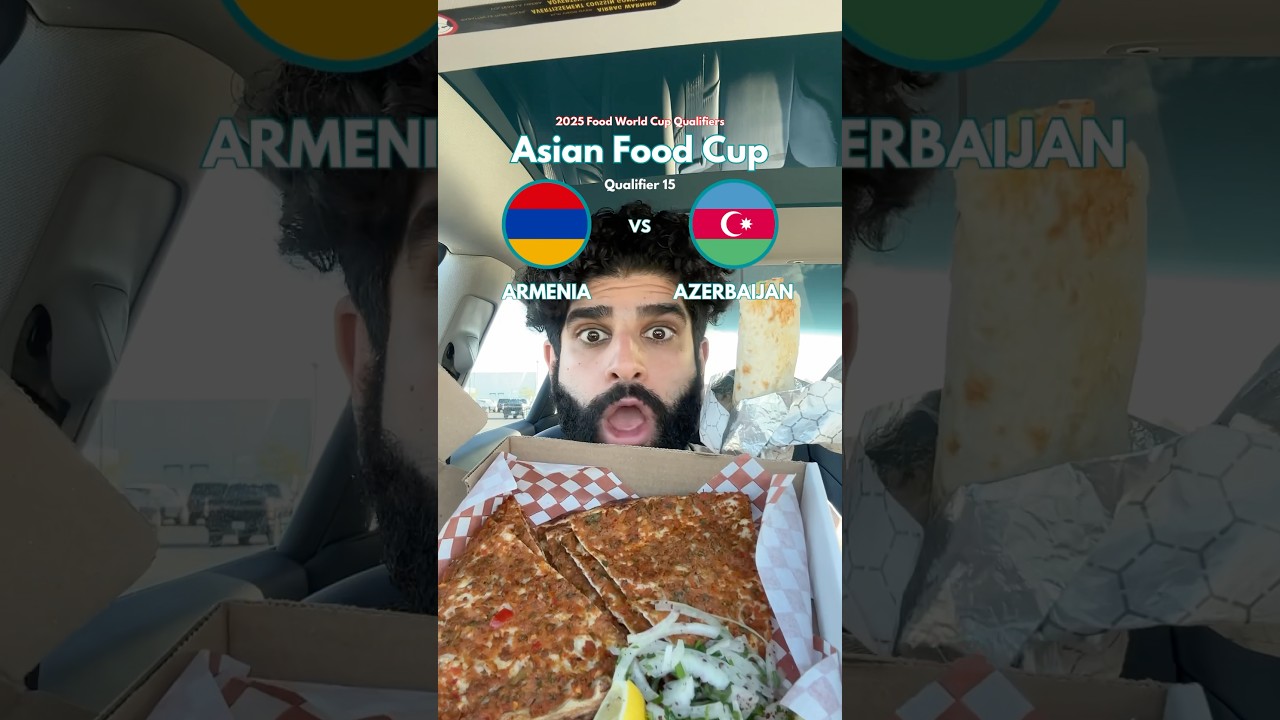 ARMENIA VS AZERBAIJAN - Asian Food Cup